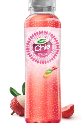 350ml Chia Seed Lychee Flavour Pet bottle